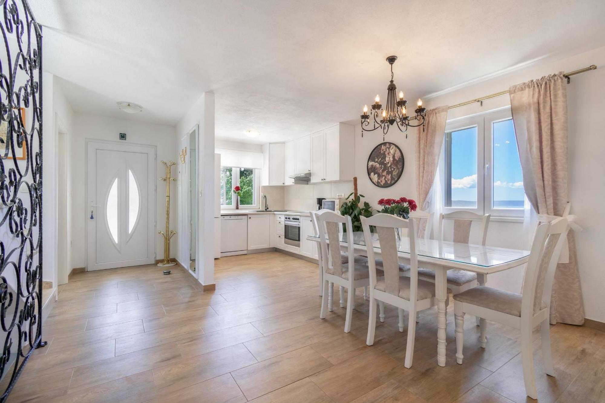 Villa With Sea View พอดโกรา ภายนอก รูปภาพ